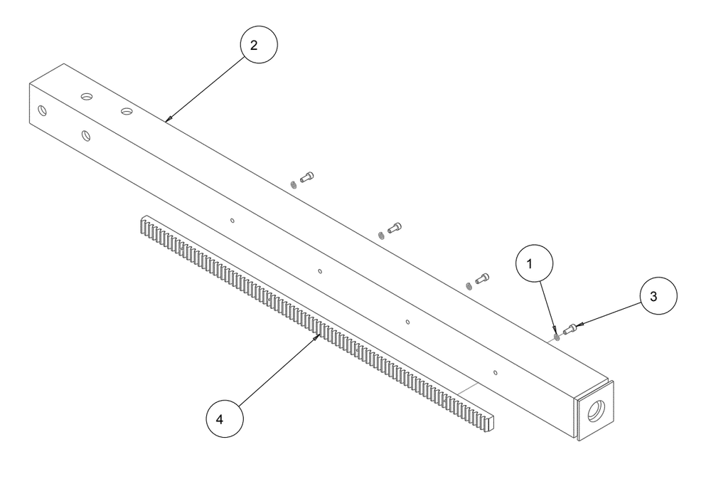 Section 09 Diagram and Parts List for 158425  MK Diamond Drill